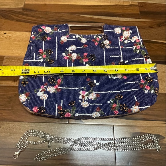 Anthropologie Beaded Top Handle Bag - Picture 6 of 6